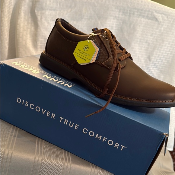 Nunn Bush Other - Nunn Bush Men's Dark Brown Leather Oxfords